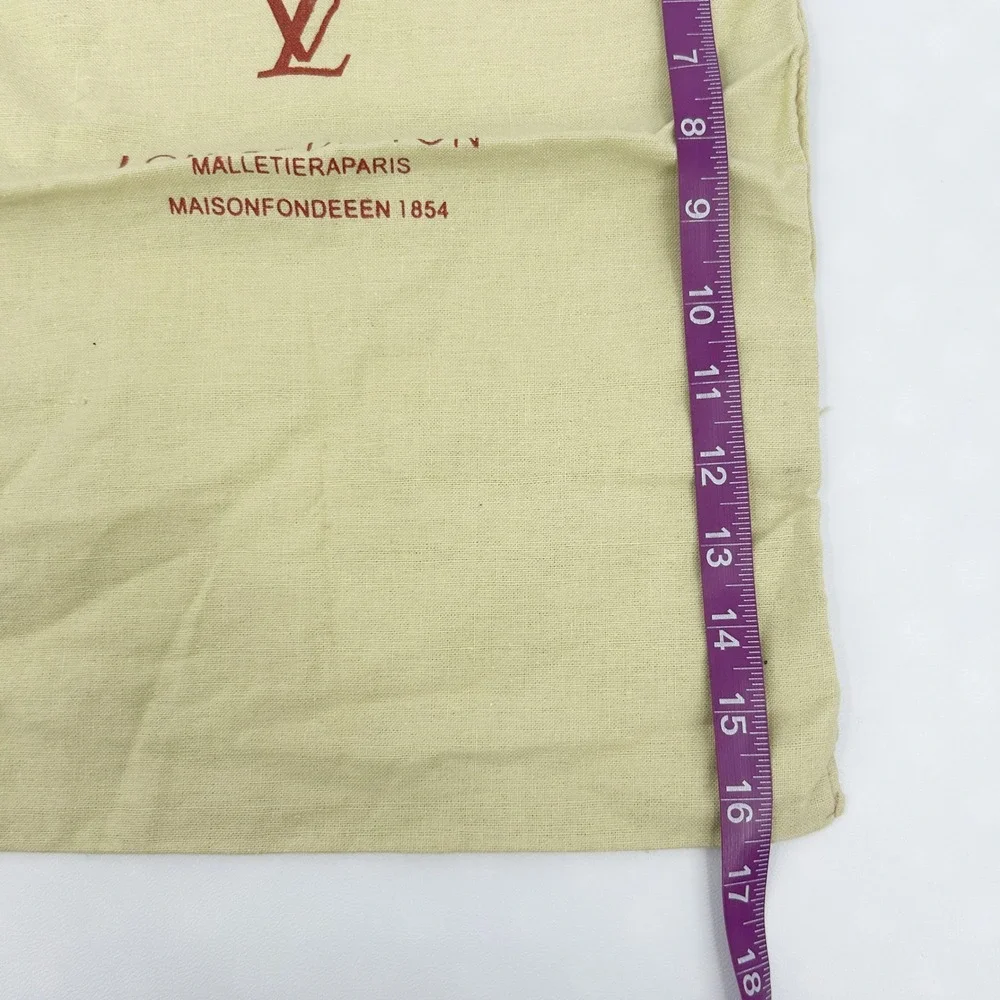 Louis Vuitton Vintage Malletiera Maison Fondee 1854 Paris‎ Drawstring Dust Bag